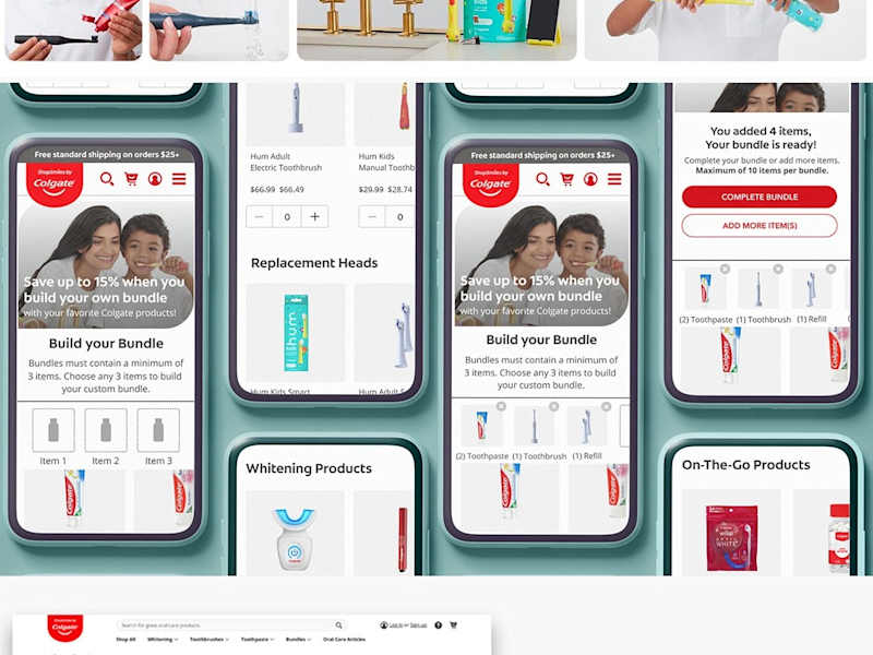 Cover image for Colgate-Palmolive Website Design