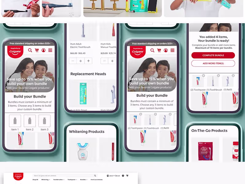 Cover image for Colgate-Palmolive Website Design