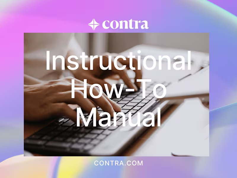 Cover image for Writing instructional manuals