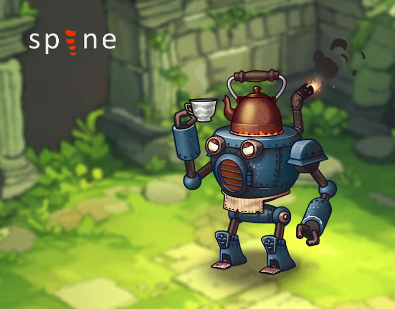 Cover image for Robot | Spine 2D Animation