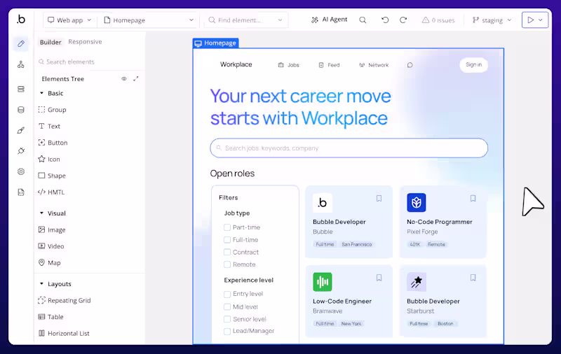 Cover image for Bubble io Developer