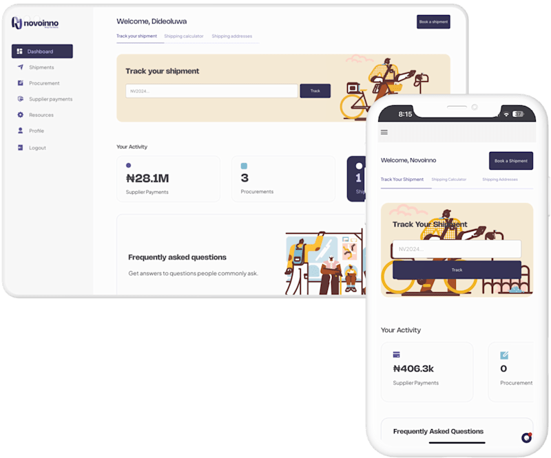 Cover image for Procurement, Shipping & Supplier Payment API Development