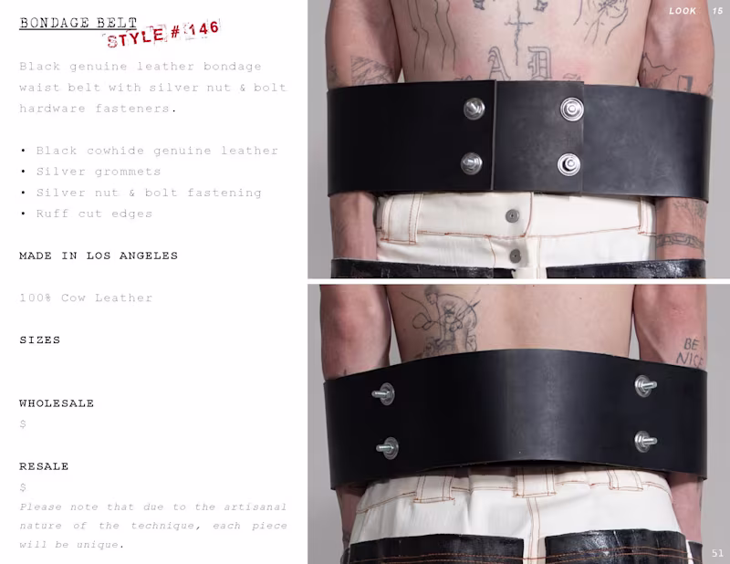 Cover image for Lookbook for FEARSAFE