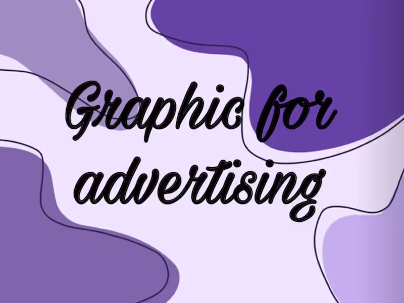 Cover image for Graphic for advertising