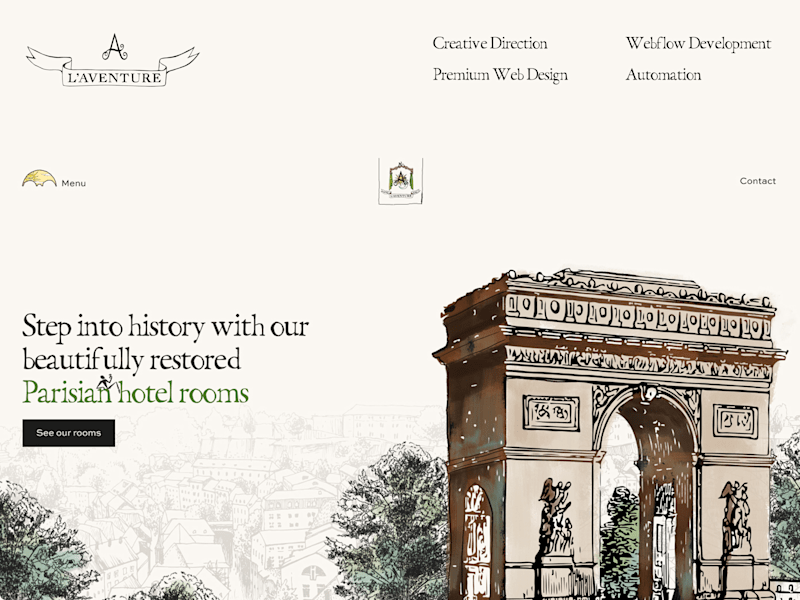 Cover image for L’Aventure Paris | Creative Direction & Premium Web Experience