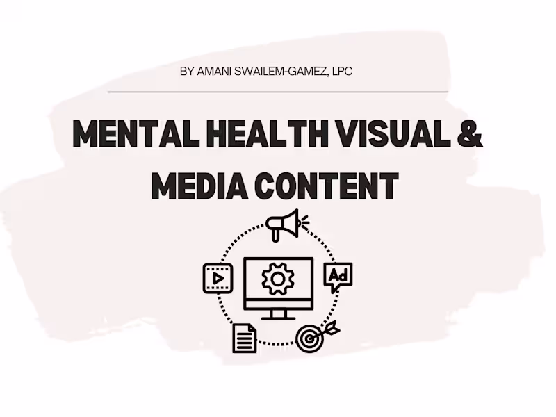 Cover image for Mental Health Visual & Media Content