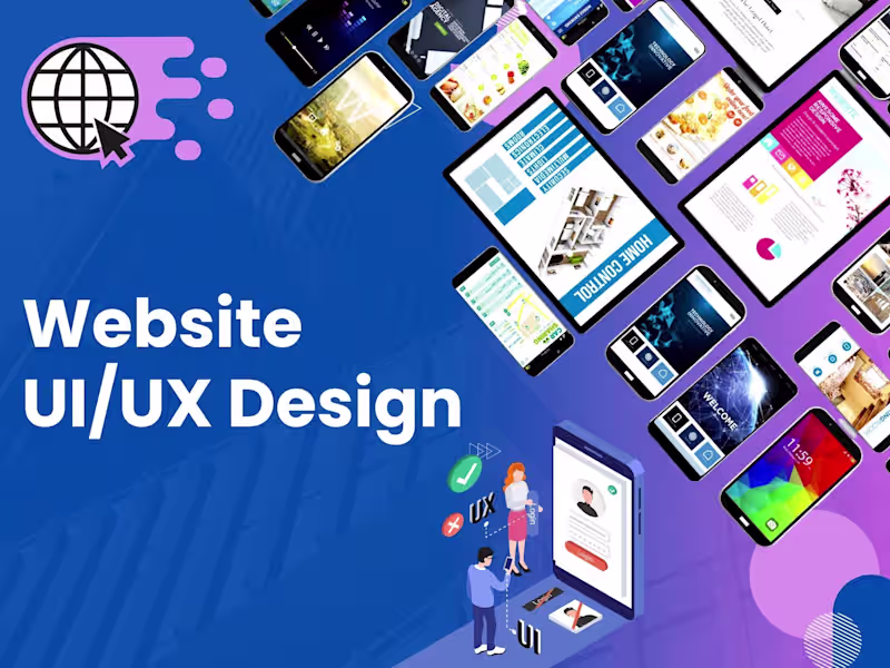 Cover image for Website UI/UX Design