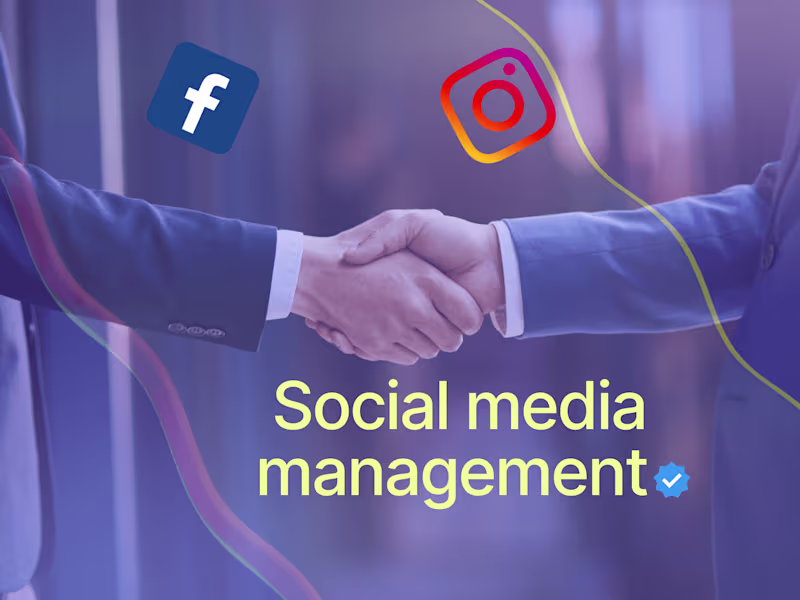 Cover image for Social media account management 