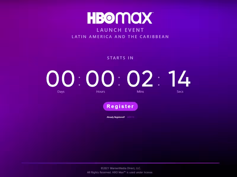 Cover image for Audio Score and Master for HBO Max Latin America Launch Event