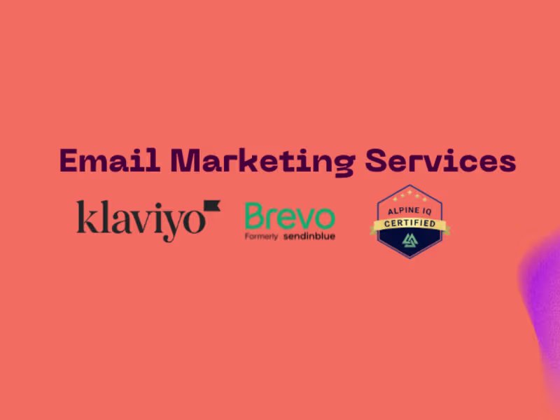 Cover image for Email Marketing Overhaul for Online Retailer