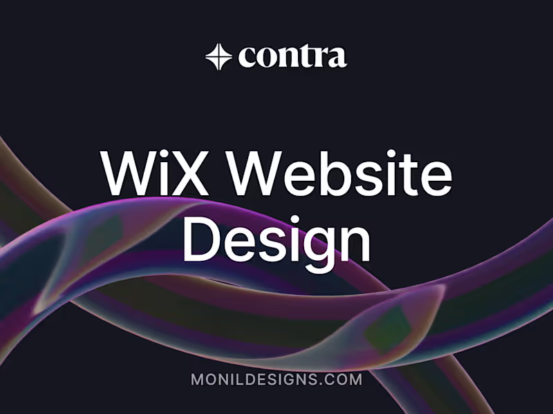 Cover image for WiX Website Design