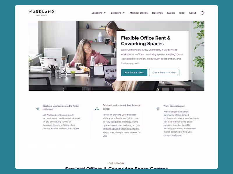 Cover image for Corporate Website