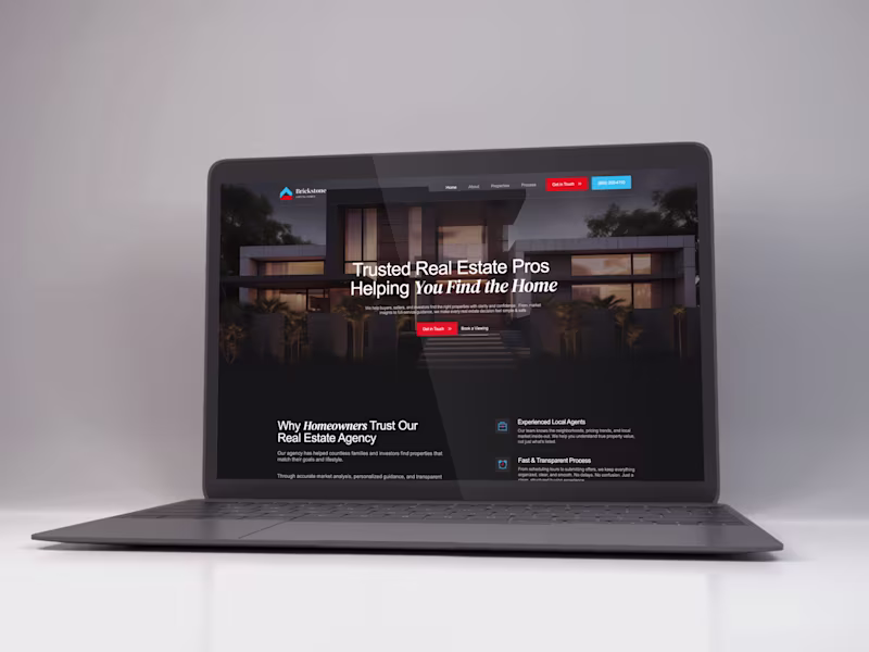 Cover image for Brickstone Capital Website Design