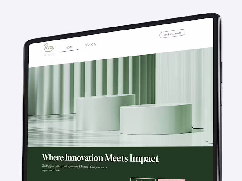 Cover image for RennelCo - Landing Page