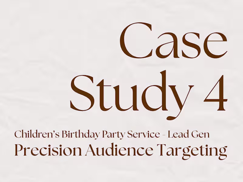Cover image for Precision Audience Targeting to Achieve Low Cost Per Conversion