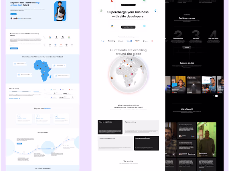 Cover image for Eskalate - Talent pool agency