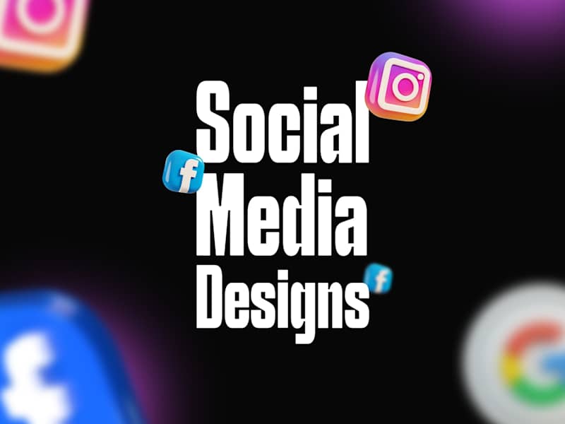 Cover image for Social Media Designs and Ads
