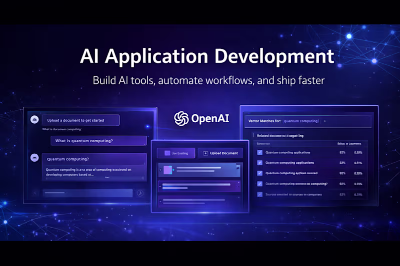 Cover image for AI Application Development