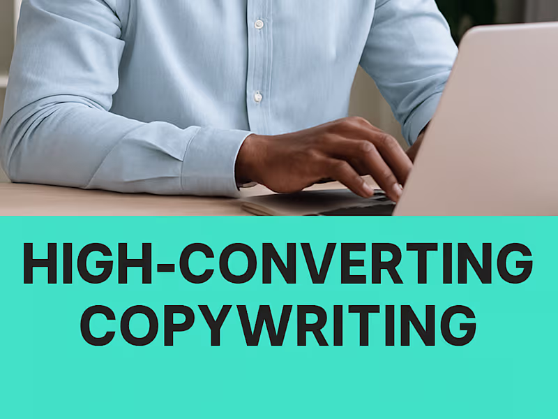 Cover image for High-Converting Copywriting That Drives Sales & Leads