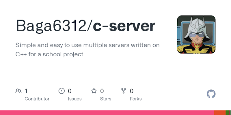 Cover image for C++ Server Development for School Project