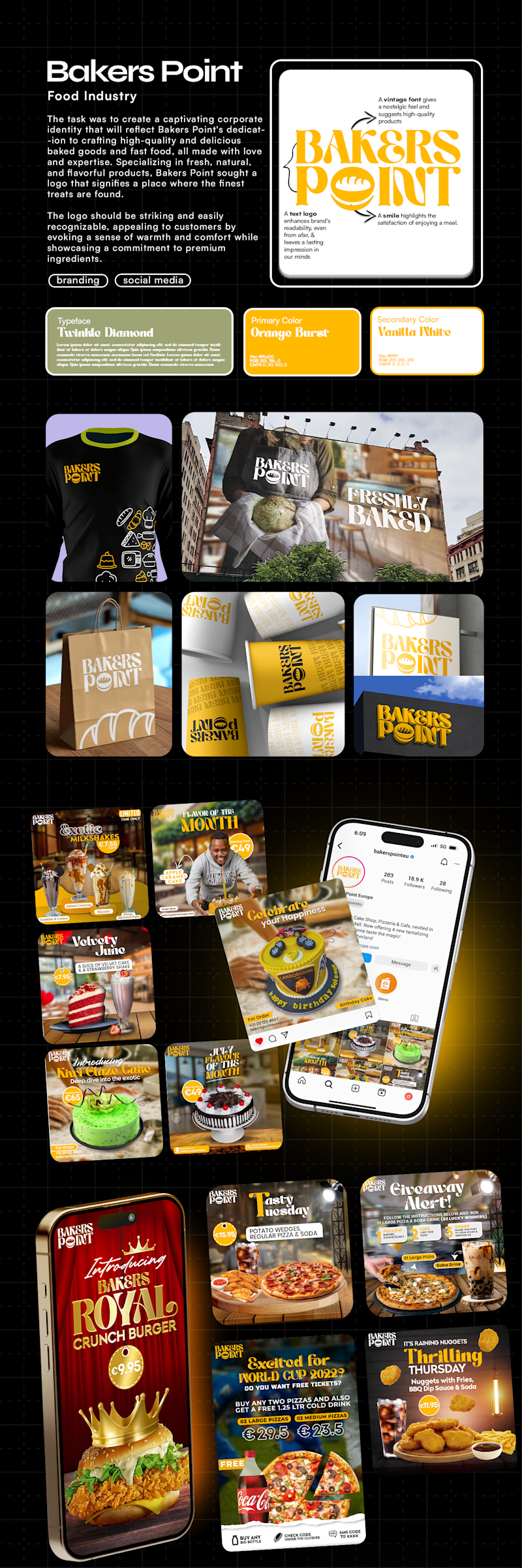 Cover image for Bakery Branding Project