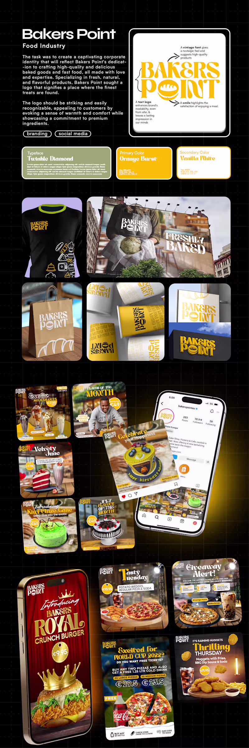 Cover image for Bakery Branding Project