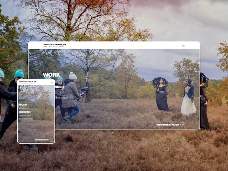 Cover image for Christiane Buchmann Website