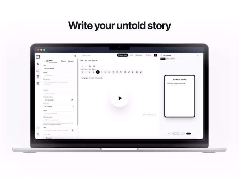 Cover image for Creation of a product demo