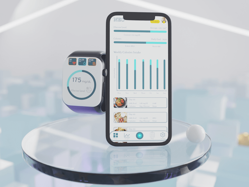 Cover image for Neo Health - Mobile App UI Design