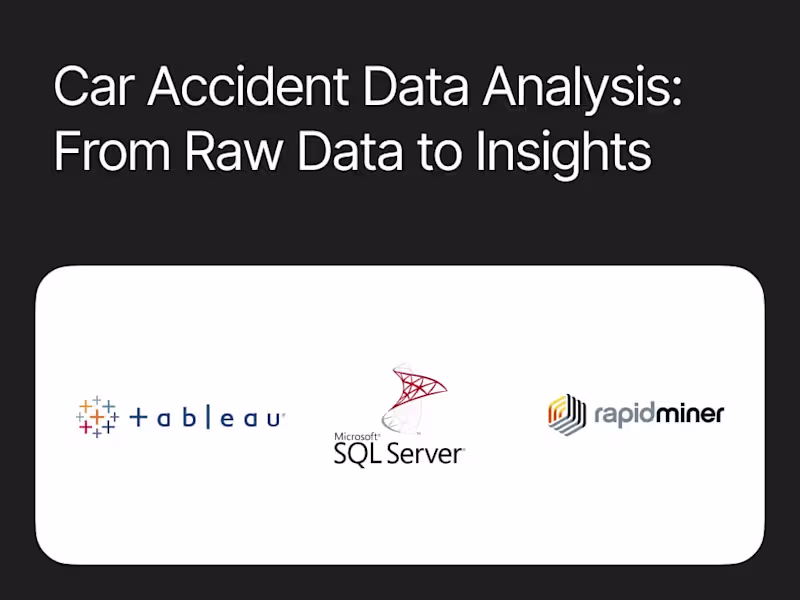 Cover image for Car Accident Data Analysis: From Raw Data to Insights