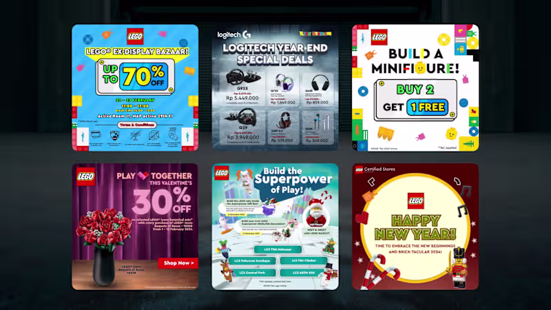 Cover image for LEGO Visuals and Design Templates Project