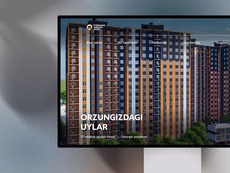 Cover image for UzShahar Qurilish Invest