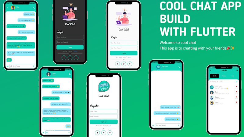 Cover image for Cool Chat -Chat App | Build with Flutter & Use Firebase :: Beha…