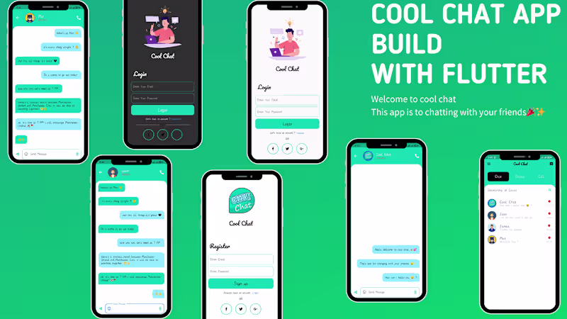 Cover image for Cool Chat -Chat App | Build with Flutter & Use Firebase :: Beha…