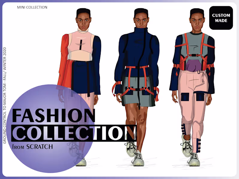 Cover image for I will design a fashion collection from scratch
