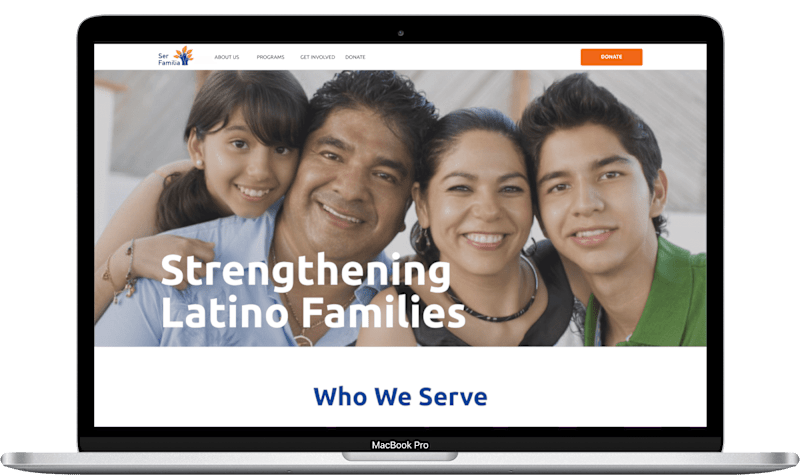 Cover image for Ser Familia home page