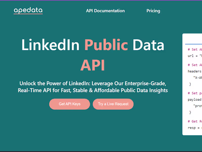Cover image for ApeData
