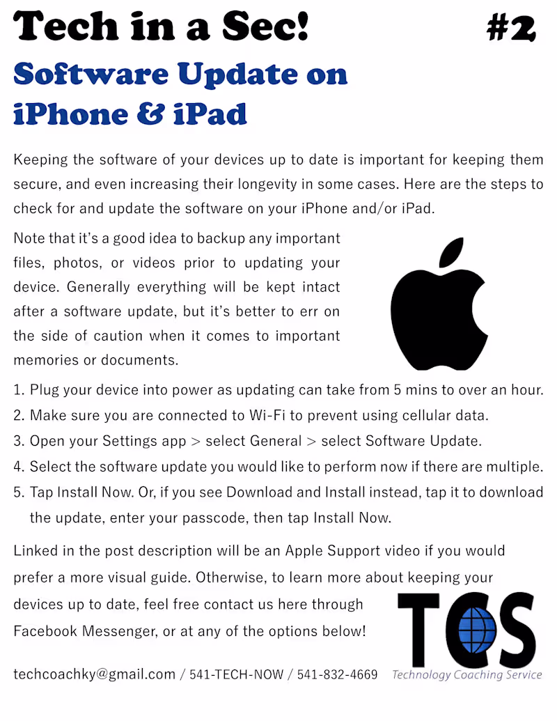 Cover image for Keeping your devices up to date is important for the device'...