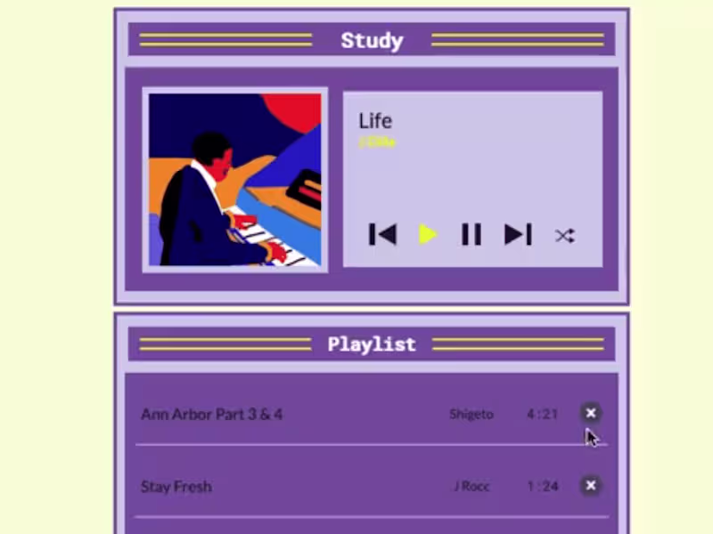 Cover image for Study Music Player 🎶