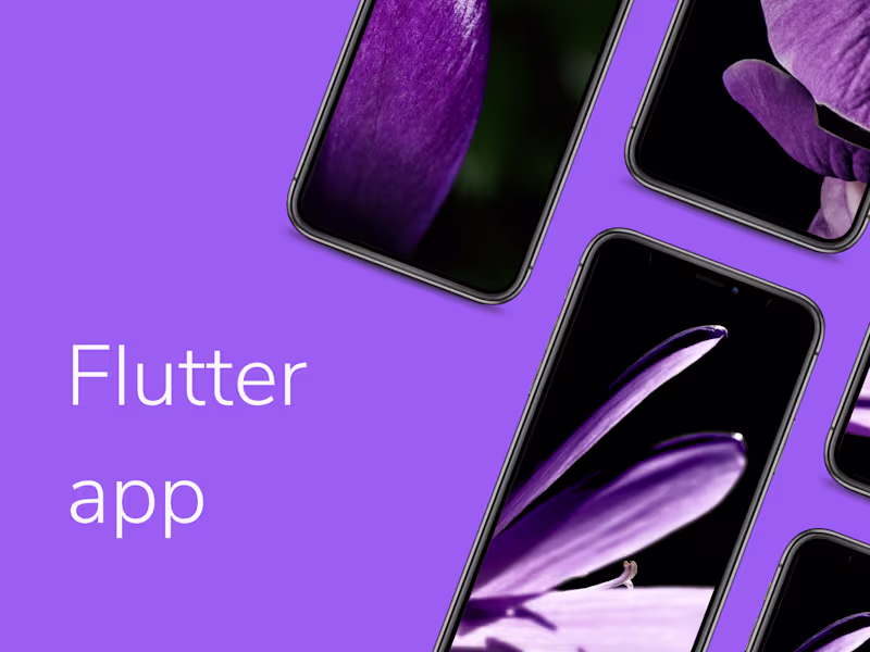 Cover image for Android/iOS app on Flutter