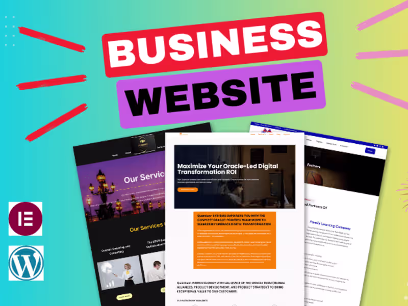 Cover image for Get New Small Business Website Done Aesthetically That Converts