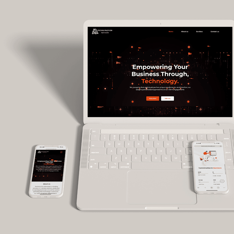 Cover image for TECHNIMATION INFOMEDIA - WEBSITE