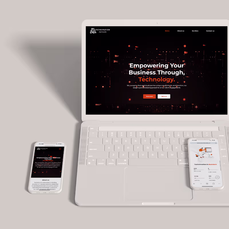 Cover image for TECHNIMATION INFOMEDIA - WEBSITE