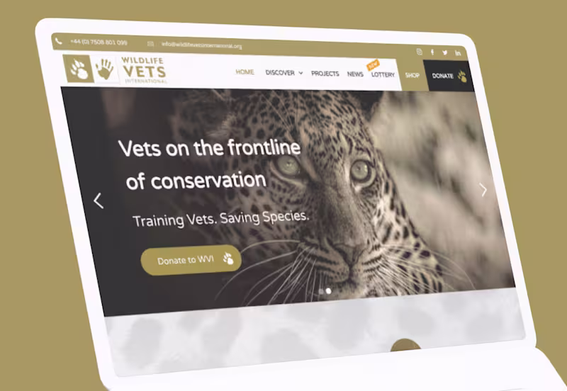 Cover image for A British charity providing critical veterinary support.