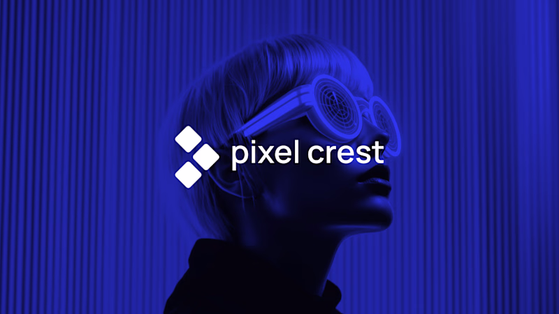 Cover image for Pixel Crest Logo and branding