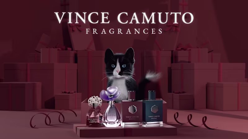 Cover image for TUXEDO CAT — Vince Camuto Fragrances After 2+ months of prod...