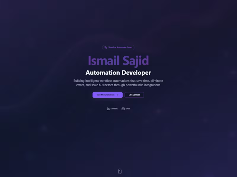 Cover image for As an Automation Developer, I build real-world solutions to ...