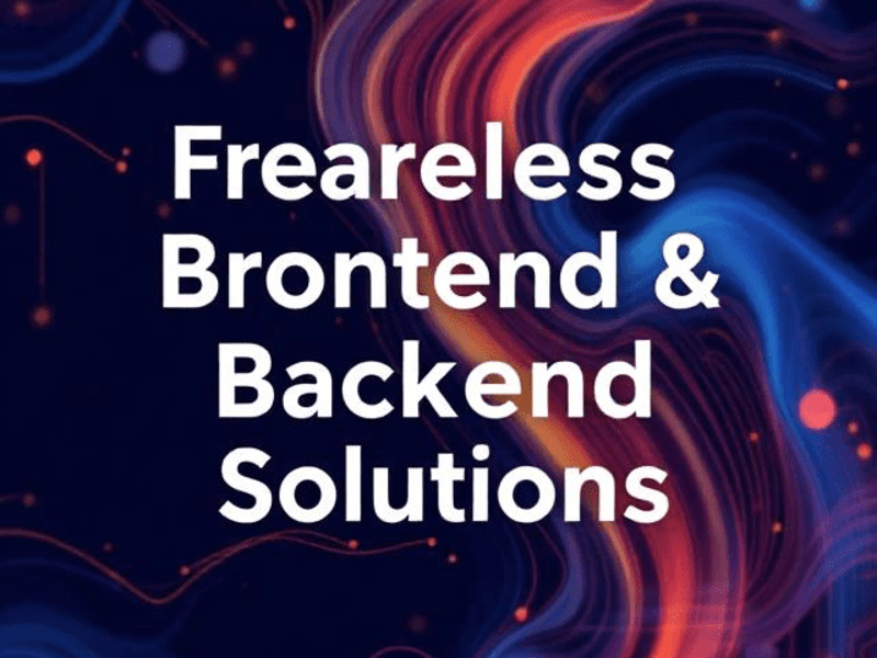 Cover image for Expert Frontend & Backend Development for Scalable Web Solutions