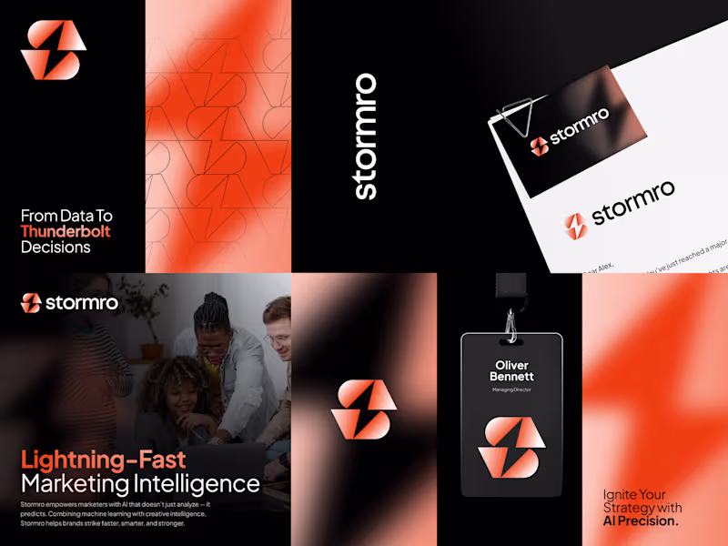 Cover image for Stormro Brand Identity Design