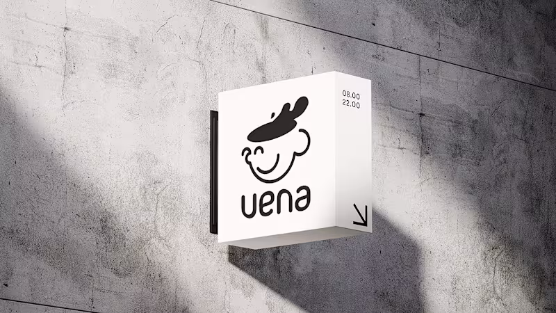 Cover image for UENA Coffee Visual Identity & Brand System